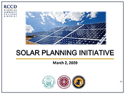solar planning initiative