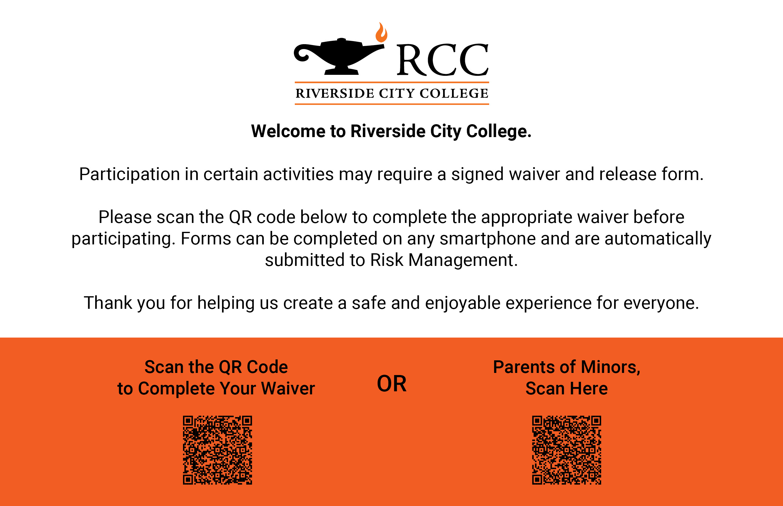 rcc waiver