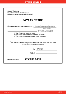Payday Notice