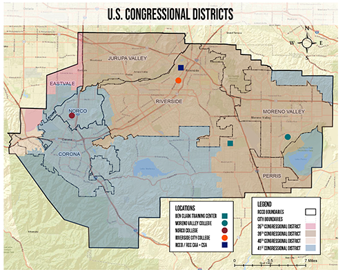 federal congressional map