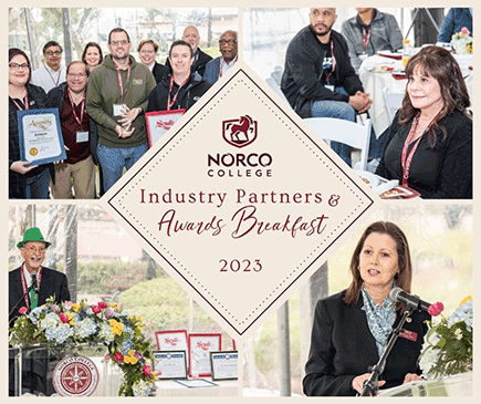 Norco College Host 2023 Industry Partners and Awards Breakfast