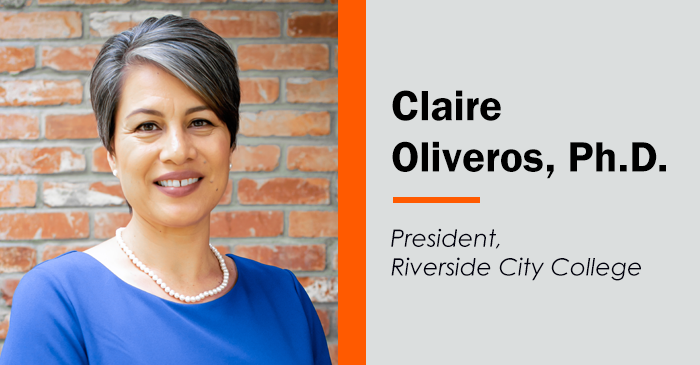 Vice President from Consumnes River College Selected as the Next President of Riverside City College