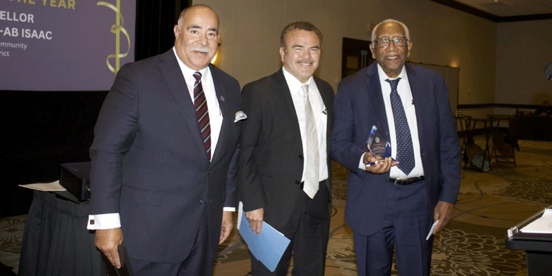 RCCD Chancellor Wolde-Ab Isaac Named Educator of the Year