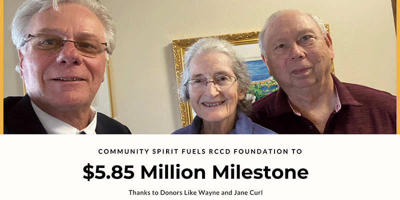 Community Spirit Fuels RCCD Foundation to Million Milestone