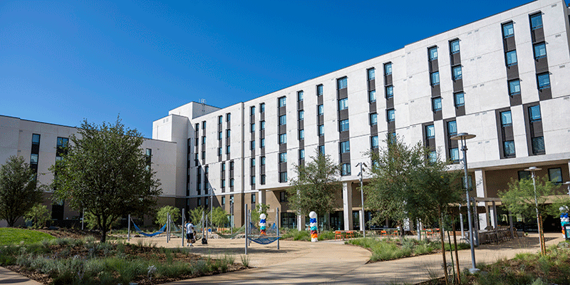 student housing building