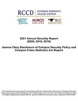 CLERY REPORT 2021